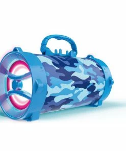 Art+Sound Portable Boombox Blue Camo - English Edition