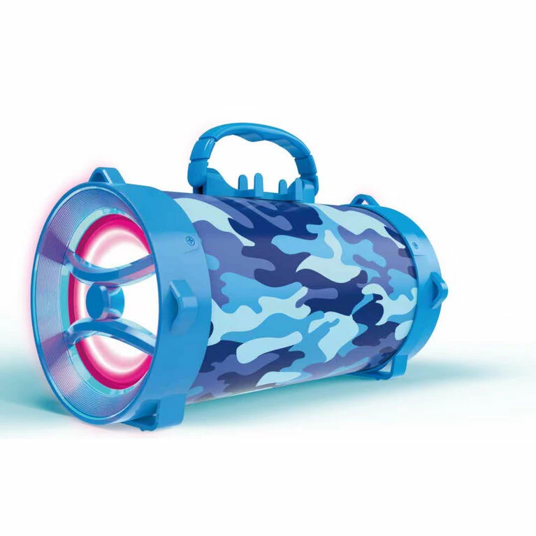 Art+Sound Portable Boombox Blue Camo - English Edition 1 Art+Sound Portable Boombox Blue Camo - English Edition