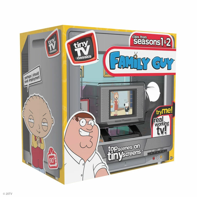 Basic Fun Tiny TV Classics: Family Guy - Classic TV - English Edition 5 Basic Fun Tiny TV Classics: Family Guy - Classic TV - English Edition - Image 5