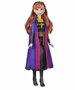 Hasbro Disney's Frozen 2 Frozen Shimmer Anna Fashion Doll, Skirt, Shoes, And Long Red Hair