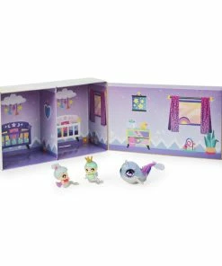 SPIN MASTER Hatchimals Pixies Riders, Shimmer Babies Narwhal Pixie Baby Twins With Glider And 4 Accessories -Barbie Sales 04EC7A02 3