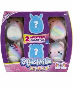 Squishmallows Squishville Mini Plush 6-Pack - Assortment May Vary