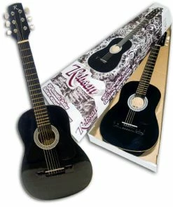 Robson - 30" Junior Acoustic Guitar - Black - R Exclusive - Styles May Vary