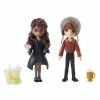 SPIN MASTER Wizarding World Harry Potter, Magical Minis Ron Weasley And Parvati Patil Figure Set With 2 Doll Accessories