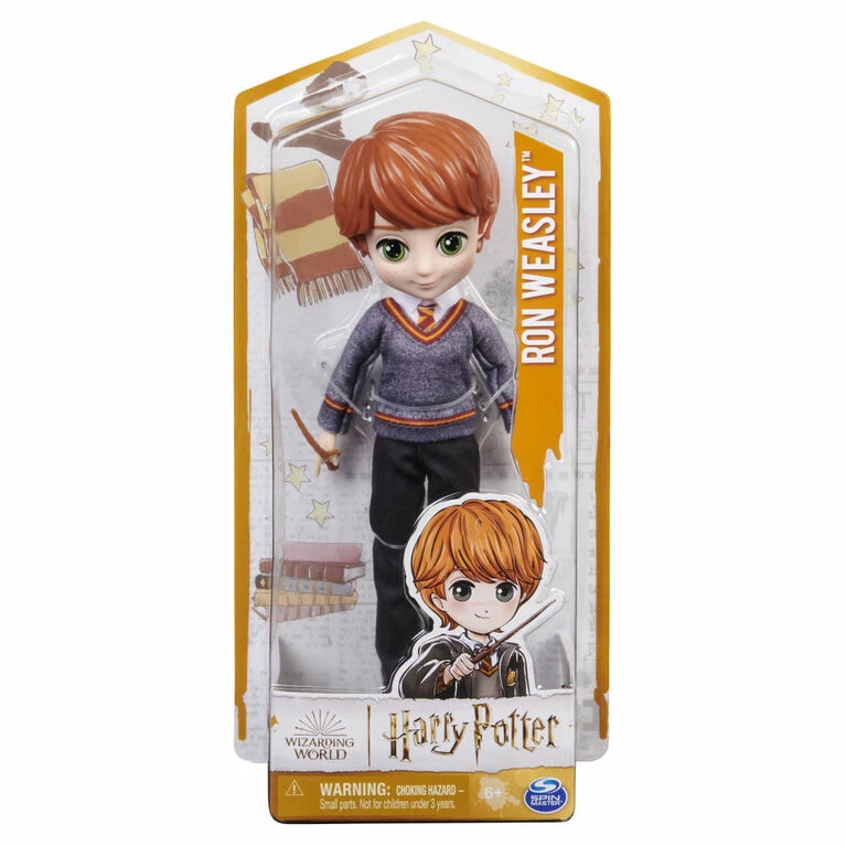 SPIN MASTER Wizarding World Harry Potter, 8-inch Ron Weasley Doll 2 SPIN MASTER Wizarding World Harry Potter, 8-inch Ron Weasley Doll - Image 2