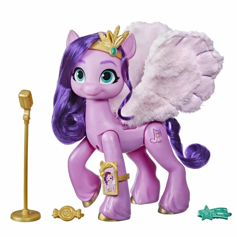 Hasbro My Little Pony: A New Generation Movie Musical Star Princess Petals - Pink Pony That Plays Music - English Edition 1 Hasbro My Little Pony: A New Generation Movie Musical Star Princess Petals - Pink Pony That Plays Music - English Edition
