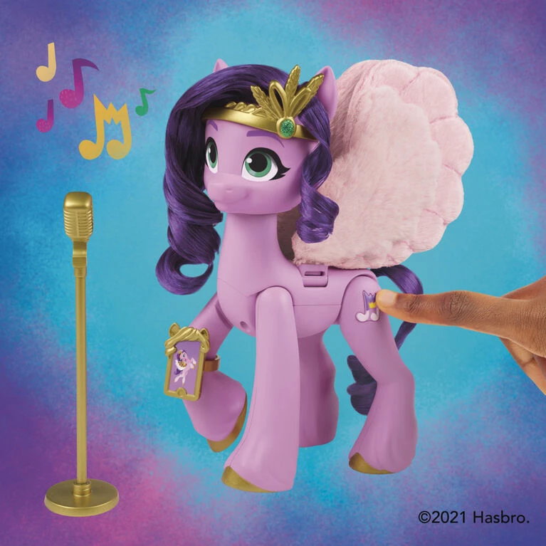 Hasbro My Little Pony: A New Generation Movie Musical Star Princess Petals - Pink Pony That Plays Music - English Edition 5 Hasbro My Little Pony: A New Generation Movie Musical Star Princess Petals - Pink Pony That Plays Music - English Edition - Image 5