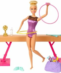 Barbie Gymnastics Playset With Doll, Balance Beam, 15+ Accessories