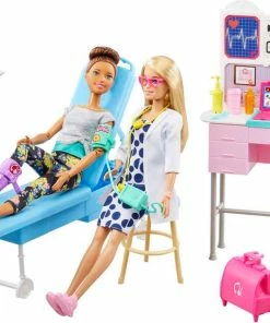 MATTEL Barbie Medical Doctor Playset With Blonde Barbie Doctor Doll, 20+ Medical Accessories -Barbie Sales 14728A56 4
