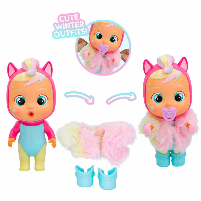 Cry Babies Magic Tears Icy World Keep Me Warm Series Surprise Collectible Toy (Styles May Vary) 5 Cry Babies Magic Tears Icy World Keep Me Warm Series Surprise Collectible Toy (Styles May Vary) - Image 5
