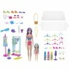 MATTEL Barbie Dolls - Color Reveal Gift Set - Tie-Dye Fashion Maker