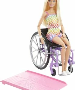 Barbie Doll With Wheelchair And Ramp, Barbie Fashionistas