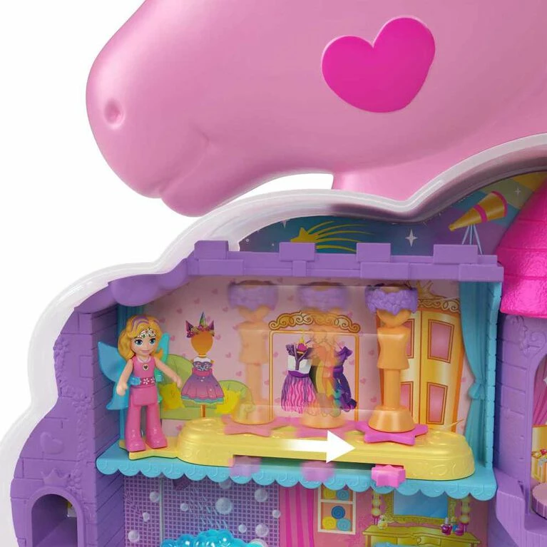 MATTEL Polly Pocket Rainbow Unicorn Salon 5 MATTEL Polly Pocket Rainbow Unicorn Salon - Image 5