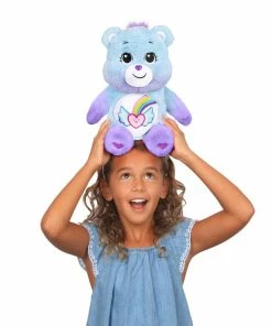 Basic Fun Care Bears 14" Plush - Dream Bright Bear - Soft Huggable Material!