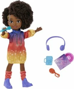 MATTEL ​Karma's World Singing Star Karma Doll (8.7-in) - French Version