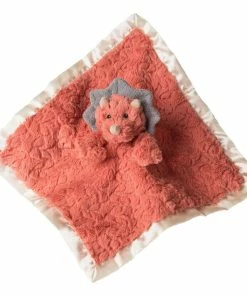 Mary Meyer - Putty Nursery Character Blanket - Dino - 13" X 13"