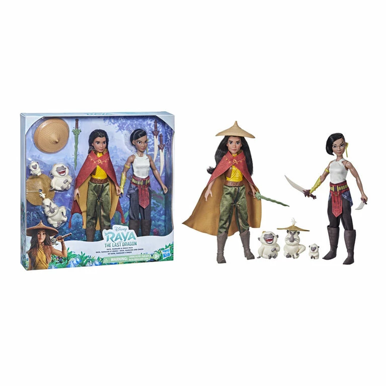 Hasbro Disney's Raya And The Last Dragon Raya, Namaari, And Ongis Pack, Fashion Doll Clothes And Accessories - R Exclusive 3 Hasbro Disney's Raya And The Last Dragon Raya, Namaari, And Ongis Pack, Fashion Doll Clothes And Accessories - R Exclusive - Image 3