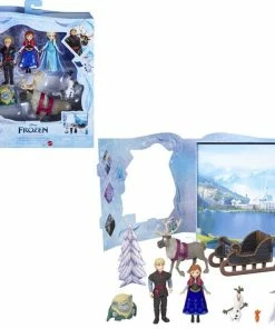 MATTEL Disney Frozen Toys, Frozen Story Set, Gifts For Kids