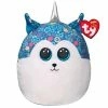 Ty Squish Helena Blue Husky 14 Inch