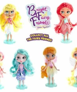 Shelcore Bff Bright Fairy Friends Dolls - Colours And Styles May Vary -Barbie Sales 249C79C6 3