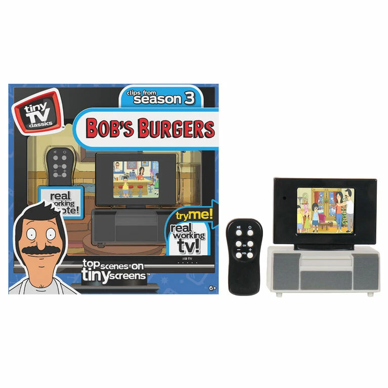 Basic Fun Tiny TV Classis: Bob's Burgers - Milennial TV - English Edition 1 Basic Fun Tiny TV Classis: Bob's Burgers - Milennial TV - English Edition