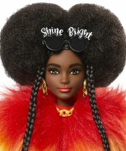 MATTEL Barbie Extra Doll In Rainbow Coat With Pet Poodle -Barbie Sales 3412CA3B 3