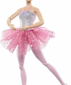Barbie Doll - Blonde Ballerina Doll - Magical Light-Up Feature