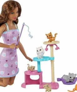 Barbie Kitty Condo Doll And Pets With Accessories