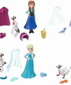 MATTEL Disney Frozen Snow Color Reveal Doll