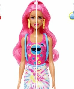 Barbie Color Reveal Doll With 7 Surprises, Neon Tie-Dye Series -Barbie Sales 34B198CD 4
