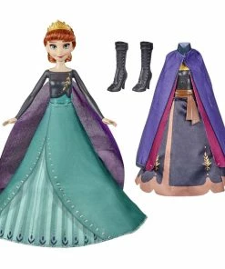 Hasbro Disney's Frozen 2 Anna's Queen Transformation Fashion Doll With 2 Outfits And 2 Hair Styles