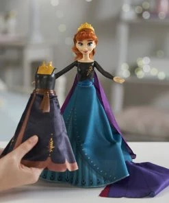 Hasbro Disney's Frozen 2 Anna's Queen Transformation Fashion Doll With 2 Outfits And 2 Hair Styles -Barbie Sales 34DD89E2 5