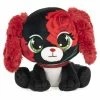 SPIN MASTER P.Lushes Designer Fashion Pets Anna Dolce Puppy Premium Stuffed Animal, Red/Black, 6"