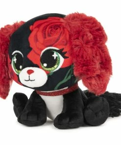 SPIN MASTER P.Lushes Designer Fashion Pets Anna Dolce Puppy Premium Stuffed Animal, Red/Black, 6" -Barbie Sales 34EFE908 2