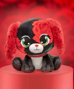 SPIN MASTER P.Lushes Designer Fashion Pets Anna Dolce Puppy Premium Stuffed Animal, Red/Black, 6" -Barbie Sales 34EFE908 5