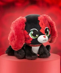 SPIN MASTER P.Lushes Designer Fashion Pets Anna Dolce Puppy Premium Stuffed Animal, Red/Black, 6" -Barbie Sales 34EFE908 6