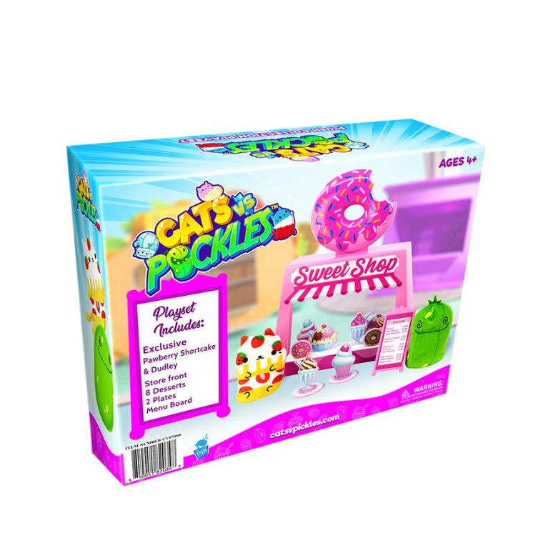 Imports Dragon Cats Vs Pickles! - Sweet Shop Playset With Plush - English Edition 3 Imports Dragon Cats Vs Pickles! - Sweet Shop Playset With Plush - English Edition - Image 3