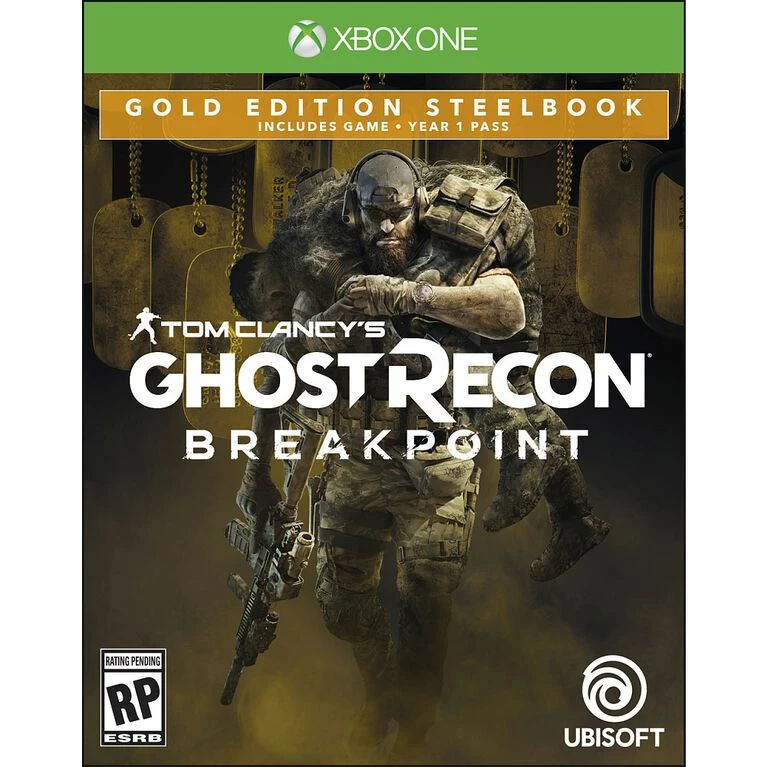 Ubisoft Tom Clancy's Ghost Recon Breakpoint Gold Steelbook Edition - Xbox One 1 Ubisoft Tom Clancy's Ghost Recon Breakpoint Gold Steelbook Edition - Xbox One