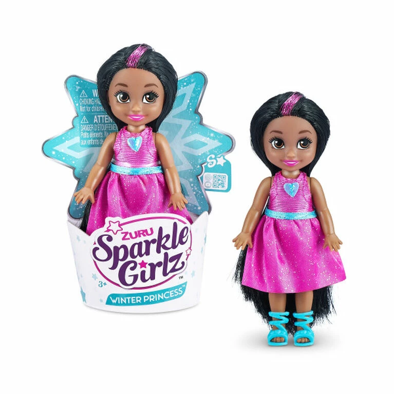 Zuru Sparkle Girlz Dark Skin Princess/Unicorn Cupcake Doll (Style May Vary) - R Exclusive 1 Zuru Sparkle Girlz Dark Skin Princess/Unicorn Cupcake Doll (Style May Vary) - R Exclusive