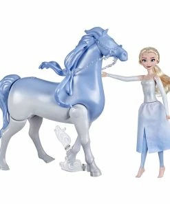 Hasbro Disney's Frozen 2 Elsa And Swim And Walk Nokk, Frozen Dolls Inspired By Disney's Frozen 2