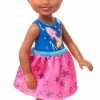 Barbie Club Chelsea Doll, 6-inch Brunette Doll With Space-Themed Graphic