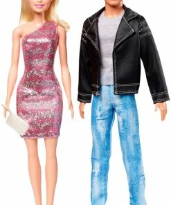 Barbie And Ken Dolls With 5 Outfits For Each, Blonde 9 Barbie And Ken Dolls With 5 Outfits For Each, Blonde -Barbie Sales 446E4A25 4