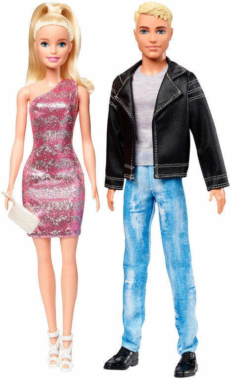 Barbie And Ken Dolls With 5 Outfits For Each, Blonde 4 Barbie And Ken Dolls With 5 Outfits For Each, Blonde - Image 4
