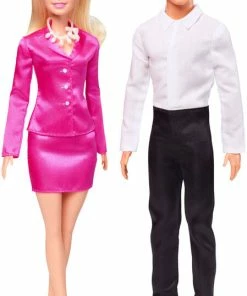 Barbie And Ken Dolls With 5 Outfits For Each, Blonde 10 Barbie And Ken Dolls With 5 Outfits For Each, Blonde -Barbie Sales 446E4A25 5
