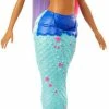 MATTEL Barbie Dreamtopia Mermaid Doll, 12-inch, Pink And Purple Hair
