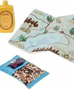 MATTEL Barbie Hiking Doll, Brunette, With Puppy & 9 Accessories -Barbie Sales 4489C90D 4