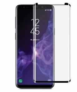 Toys R Us Blu Element 3D Curved Glass Case Friendly For Samsung Galaxy S9+ Black (BTGS9PCB)