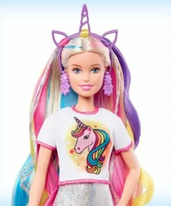 Barbie Fantasy Hair Doll With Mermaid & Unicorn Looks -Barbie Sales 545AB82A 5