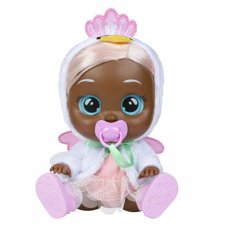 Cry Babies Kiss Me Daphne - 12" Baby Doll | Deluxe Blushing Cheeks Feature | Shimmery Changeable Outfit With Bonus Baby Bottle 2 Cry Babies Kiss Me Daphne - 12" Baby Doll | Deluxe Blushing Cheeks Feature | Shimmery Changeable Outfit With Bonus Baby Bottle - Image 2