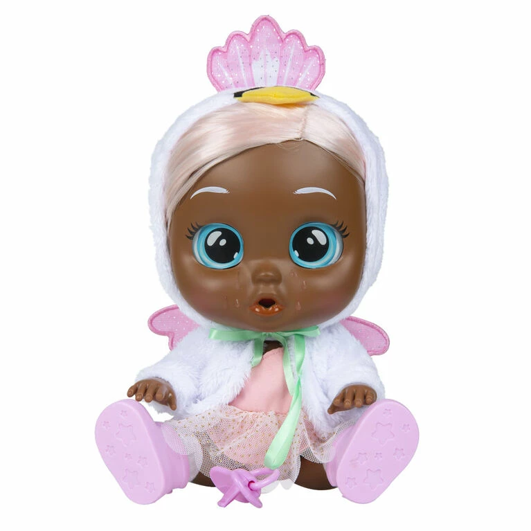 Cry Babies Kiss Me Daphne - 12" Baby Doll | Deluxe Blushing Cheeks Feature | Shimmery Changeable Outfit With Bonus Baby Bottle 3 Cry Babies Kiss Me Daphne - 12" Baby Doll | Deluxe Blushing Cheeks Feature | Shimmery Changeable Outfit With Bonus Baby Bottle - Image 3